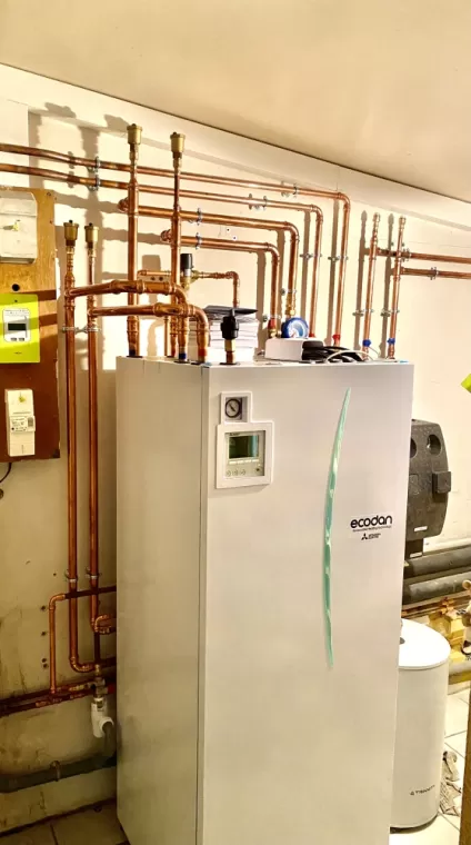 Remplacement d’une pompe à chaleur à Lanvollon , Plouha, LCS Le Corre Chauffage Sanitaire