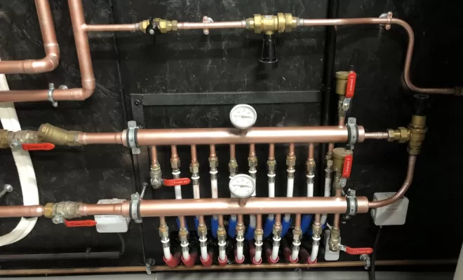 Réalisation d’une chaufferie complète à Lanloup , Plouha, LCS Le Corre Chauffage Sanitaire
