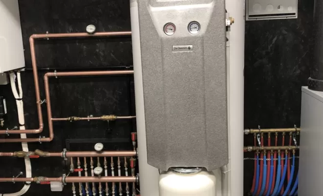 Réalisation d’une chaufferie complète à Lanloup , Plouha, LCS Le Corre Chauffage Sanitaire