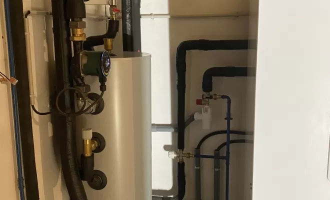 Installation du pompe à chaleur Samsung, Plouha, LCS Le Corre Chauffage Sanitaire