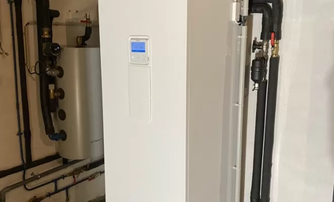 Installation du pompe à chaleur Samsung, Plouha, LCS Le Corre Chauffage Sanitaire