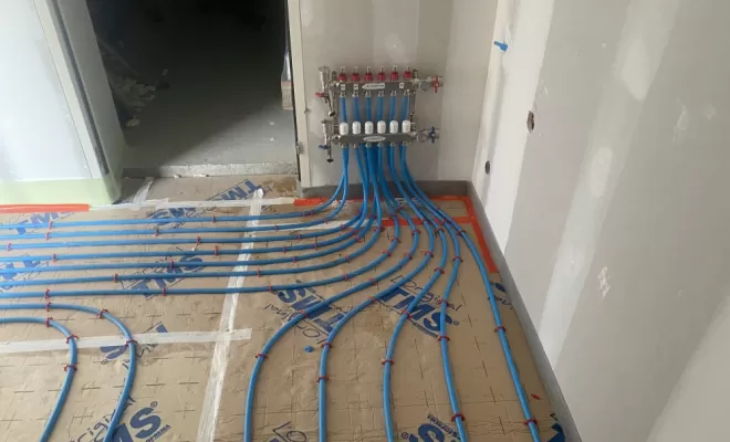 Pose d'un Plancher Chauffant à Plouha , Plouha, LCS Le Corre Chauffage Sanitaire