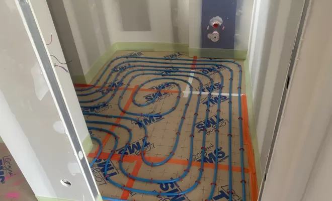 Pose d'un Plancher Chauffant à Plouha , Plouha, LCS Le Corre Chauffage Sanitaire