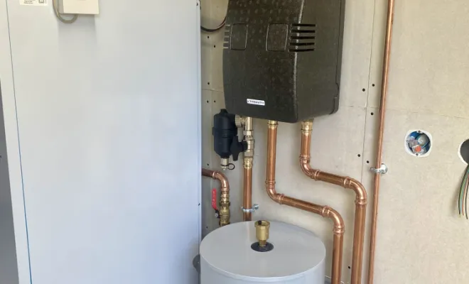 Installation d'une pompe à chaleur à Tréveneuc , Plouha, LCS Le Corre Chauffage Sanitaire