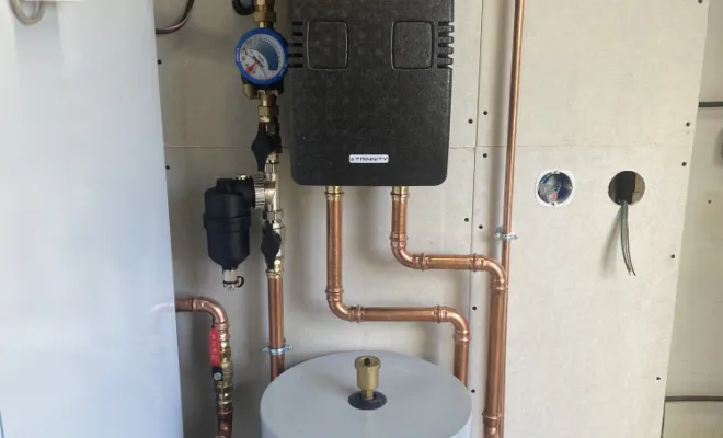 Installation d'une pompe à chaleur à Tréveneuc , Plouha, LCS Le Corre Chauffage Sanitaire