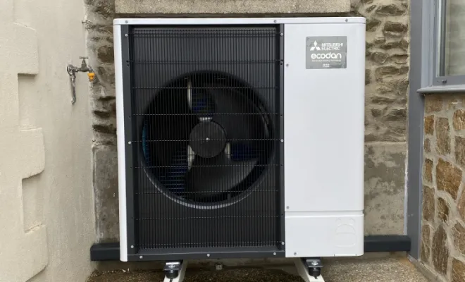 Installation d'une pompe à chaleur à Tréveneuc , Plouha, LCS Le Corre Chauffage Sanitaire